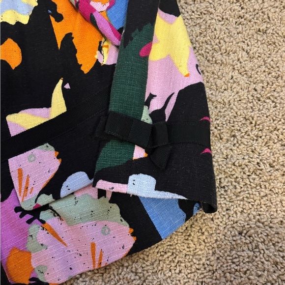 Moschino Jacket | Art Deco Fish Print | Size 12 - Picture 7 of 11